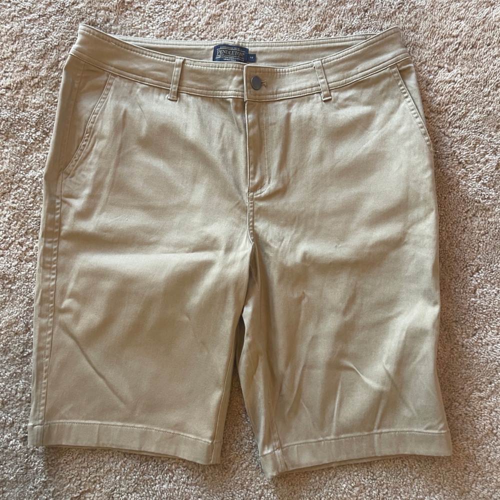 Pendleton New Tan Casual Shorts 14